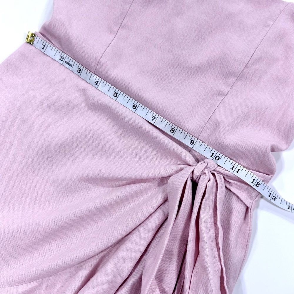 Princess Polly pink cotton spaghetti strap mini dress 2 - Picture 10 of 11
